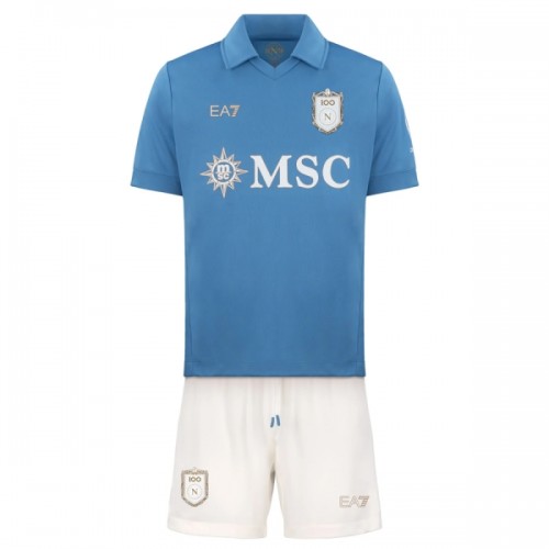 Ensemble Maillot SSC Naples Domicile 2026-27 Enfant Ensemble Maillot SSC Naples Domicile 2026-27 Enfant